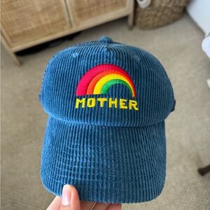 MOTHER corduroy baseball cap